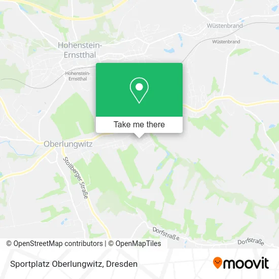 Карта Sportplatz Oberlungwitz