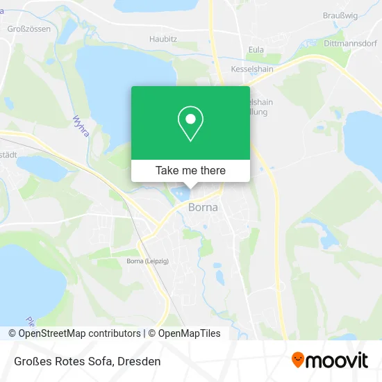 Карта Großes Rotes Sofa