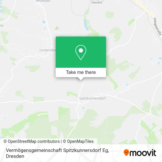 Vermögensgemeinschaft Spitzkunnersdorf Eg map