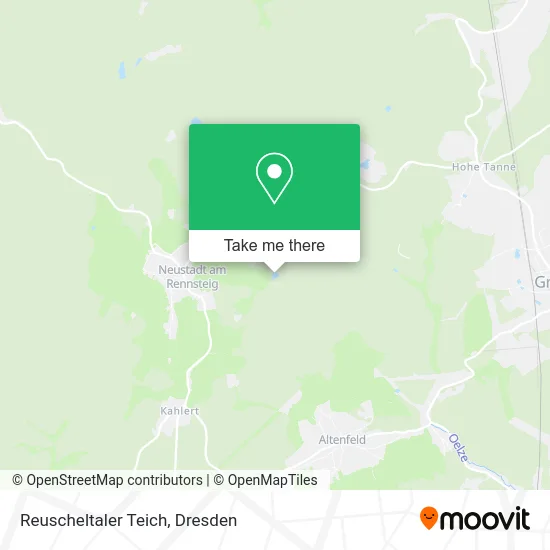 Карта Reuscheltaler Teich