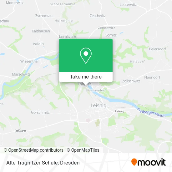 Карта Alte Tragnitzer Schule