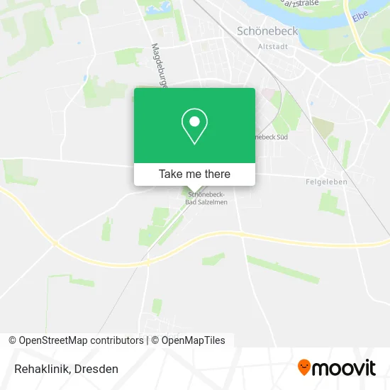 Карта Rehaklinik