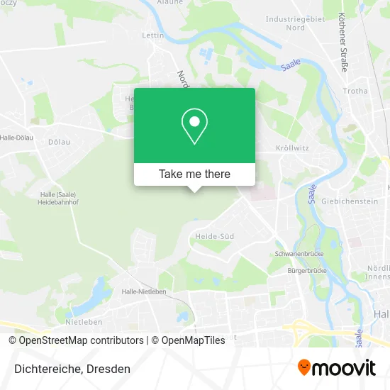 Карта Dichtereiche