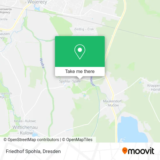 Карта Friedhof Spohla