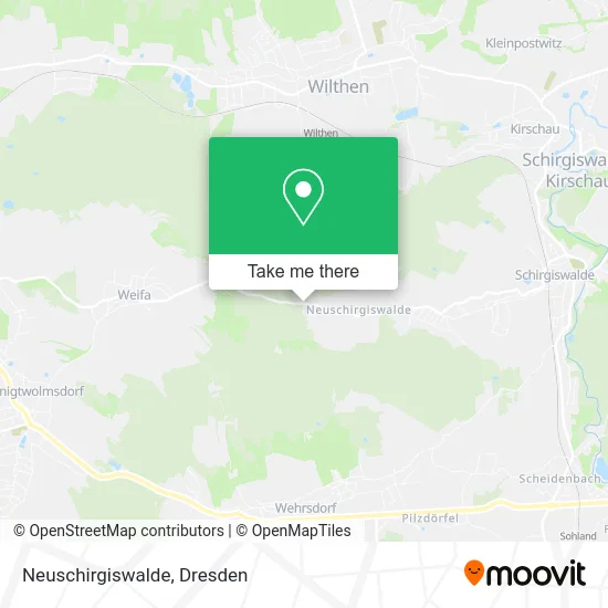 Карта Neuschirgiswalde
