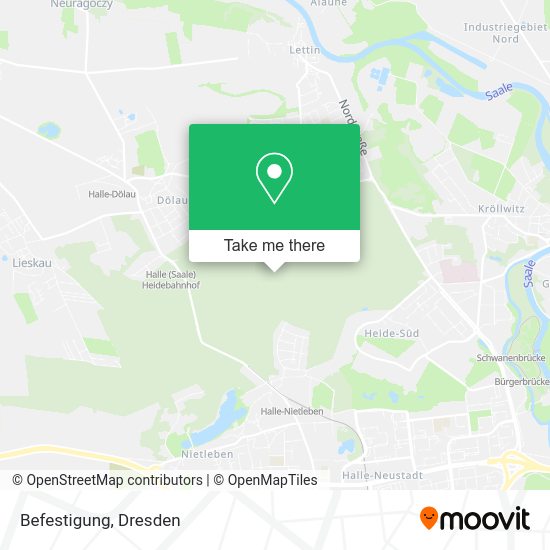 Карта Befestigung