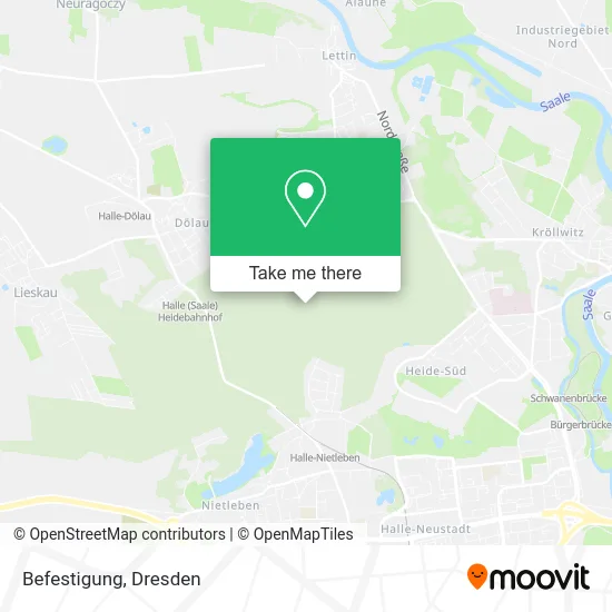 Карта Befestigung