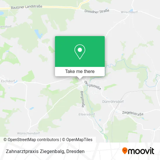 Карта Zahnarztpraxis Ziegenbalg