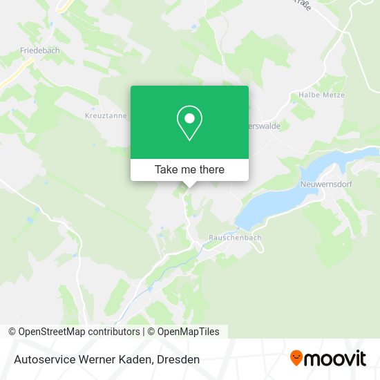 Карта Autoservice Werner Kaden