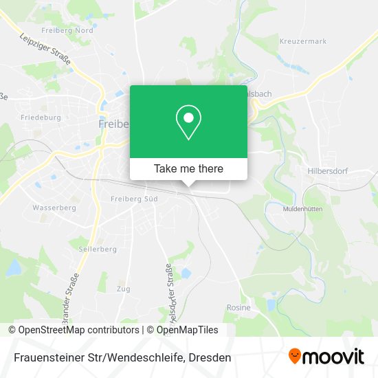 Карта Frauensteiner Str / Wendeschleife