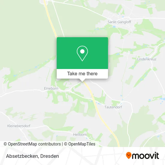 Карта Absetzbecken