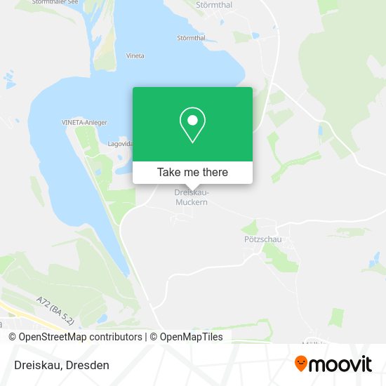 Карта Dreiskau
