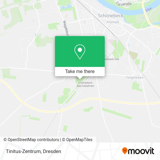 Карта Tinitus-Zentrum