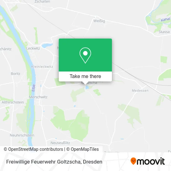 Карта Freiwillige Feuerwehr Goltzscha