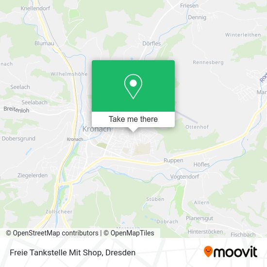Карта Freie Tankstelle Mit Shop
