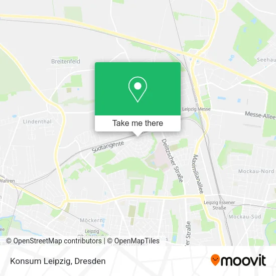 Карта Konsum Leipzig