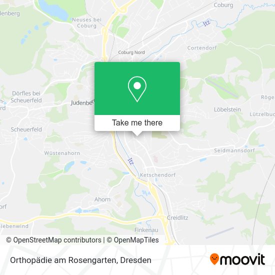 Карта Orthopädie am Rosengarten