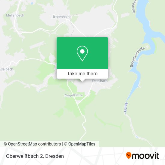 Карта Oberweißbach 2