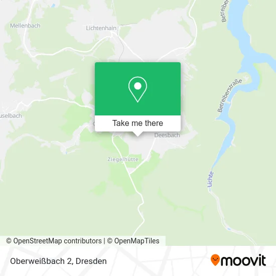 Карта Oberweißbach 2