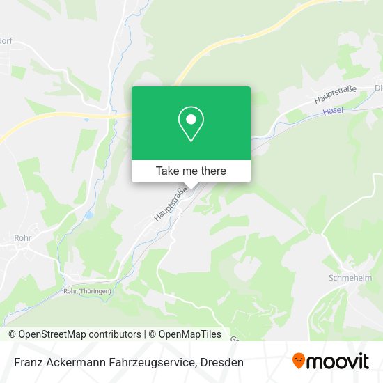 Карта Franz Ackermann Fahrzeugservice