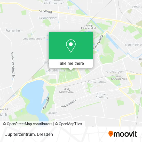 Карта Jupiterzentrum