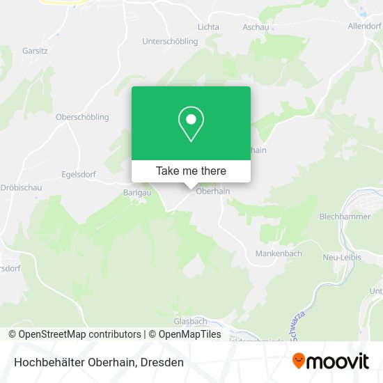 Карта Hochbehälter Oberhain
