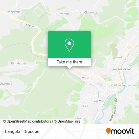 Langetal map