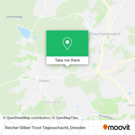 Карта Reicher-Silber-Trost-Tagesschacht