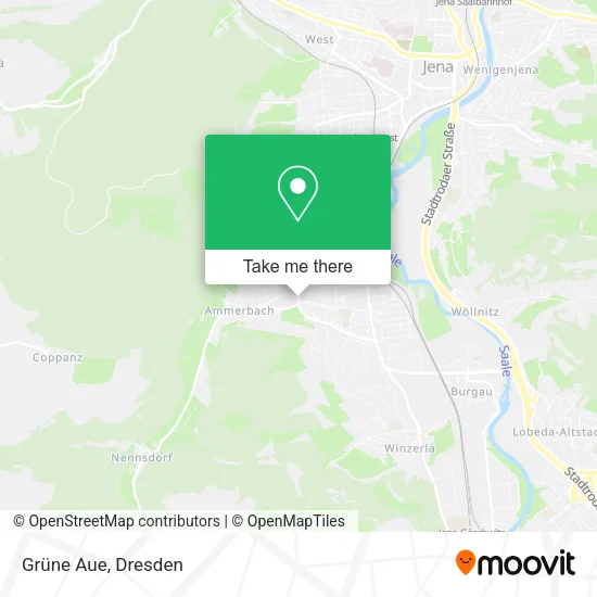 Карта Grüne Aue