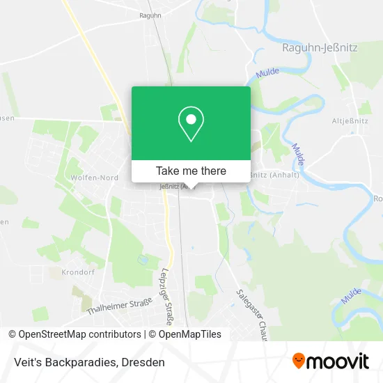 Карта Veit's Backparadies