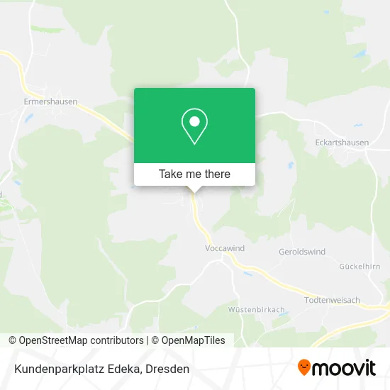 Карта Kundenparkplatz Edeka