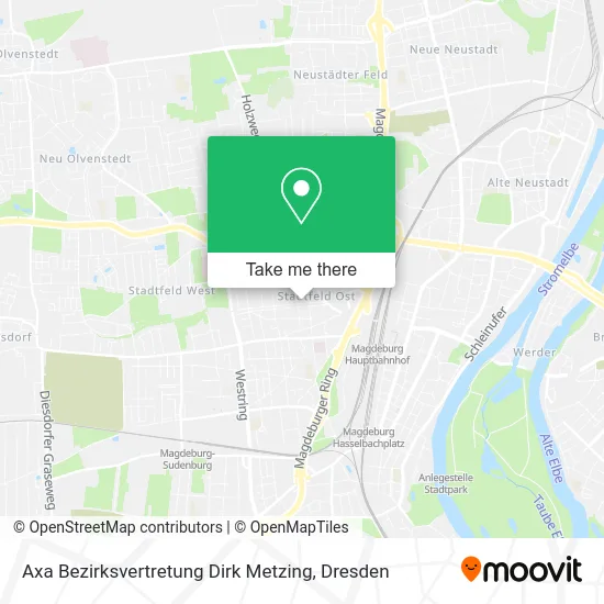 Карта Axa Bezirksvertretung Dirk Metzing