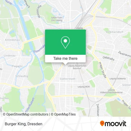 Карта Burger King