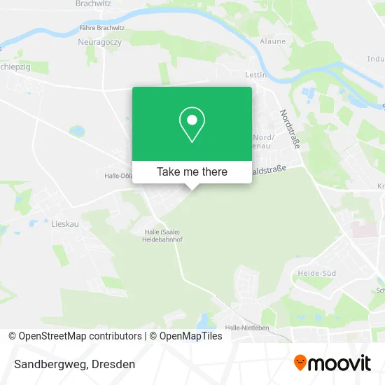 Карта Sandbergweg