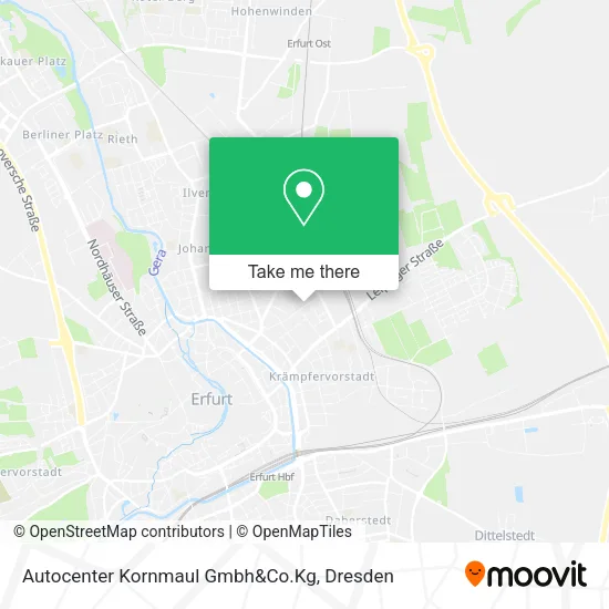 Карта Autocenter Kornmaul Gmbh&Co.Kg
