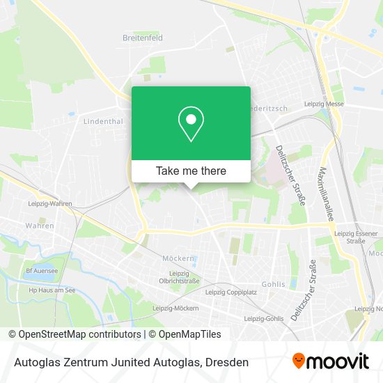 Карта Autoglas Zentrum Junited Autoglas