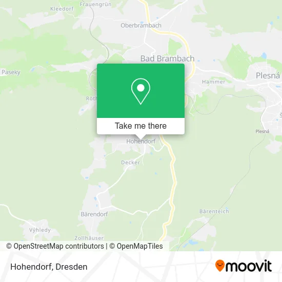 Карта Hohendorf