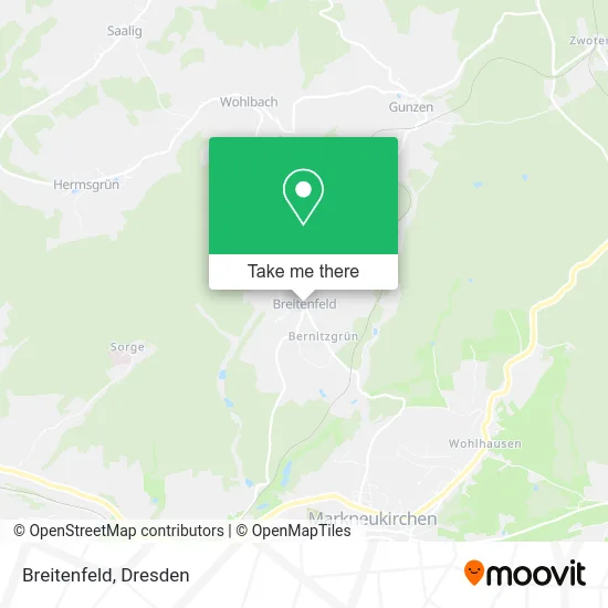 Карта Breitenfeld