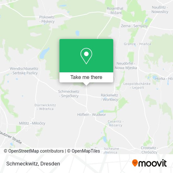 Карта Schmeckwitz