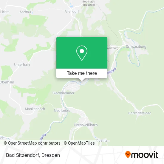 Карта Bad Sitzendorf