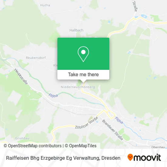 Карта Raiffeisen Bhg Erzgebirge Eg Verwaltung
