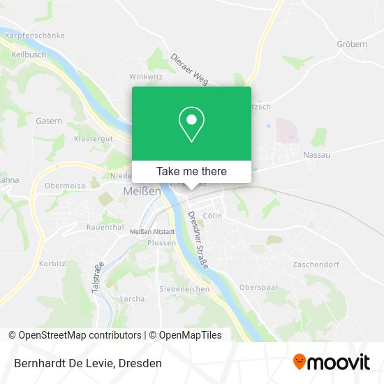 Карта Bernhardt De Levie