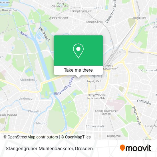 Карта Stangengrüner Mühlenbäckerei