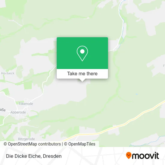 Карта Die Dicke Eiche