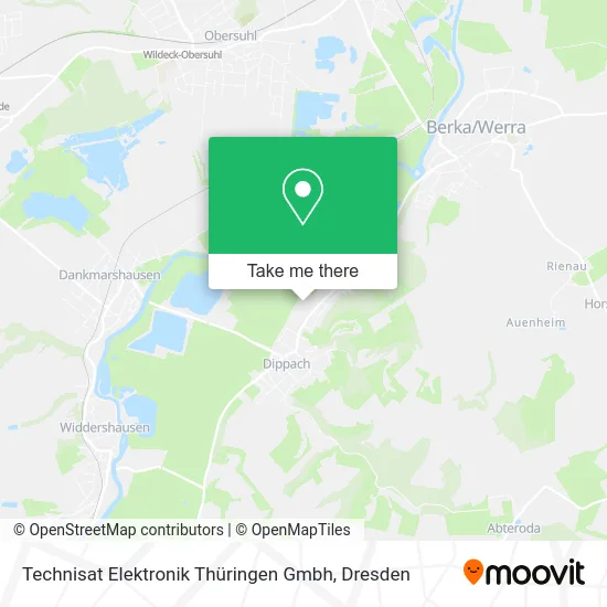 Карта Technisat Elektronik Thüringen Gmbh