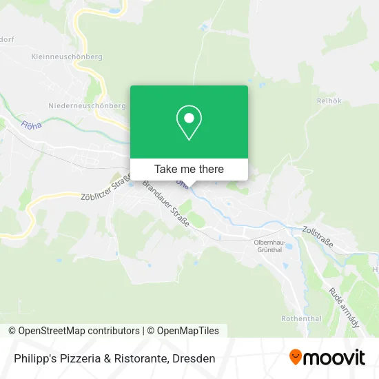 Карта Philipp's Pizzeria & Ristorante