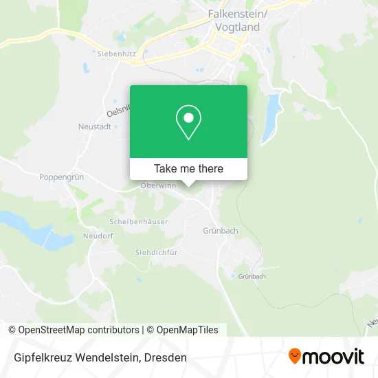 Карта Gipfelkreuz Wendelstein