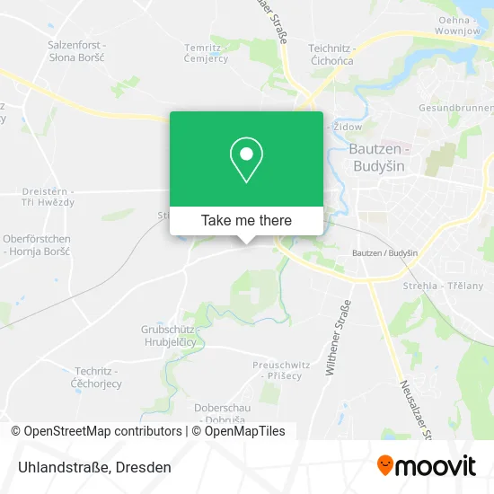 Карта Uhlandstraße