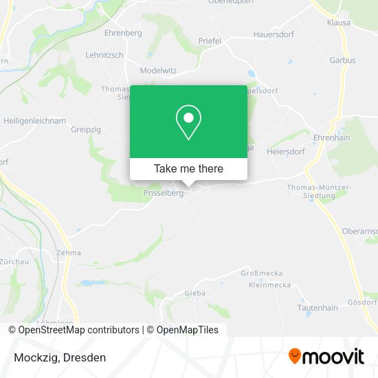 Карта Mockzig