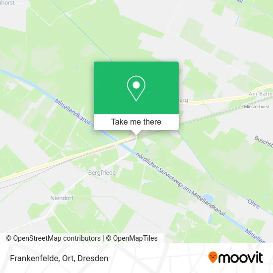 Карта Frankenfelde, Ort